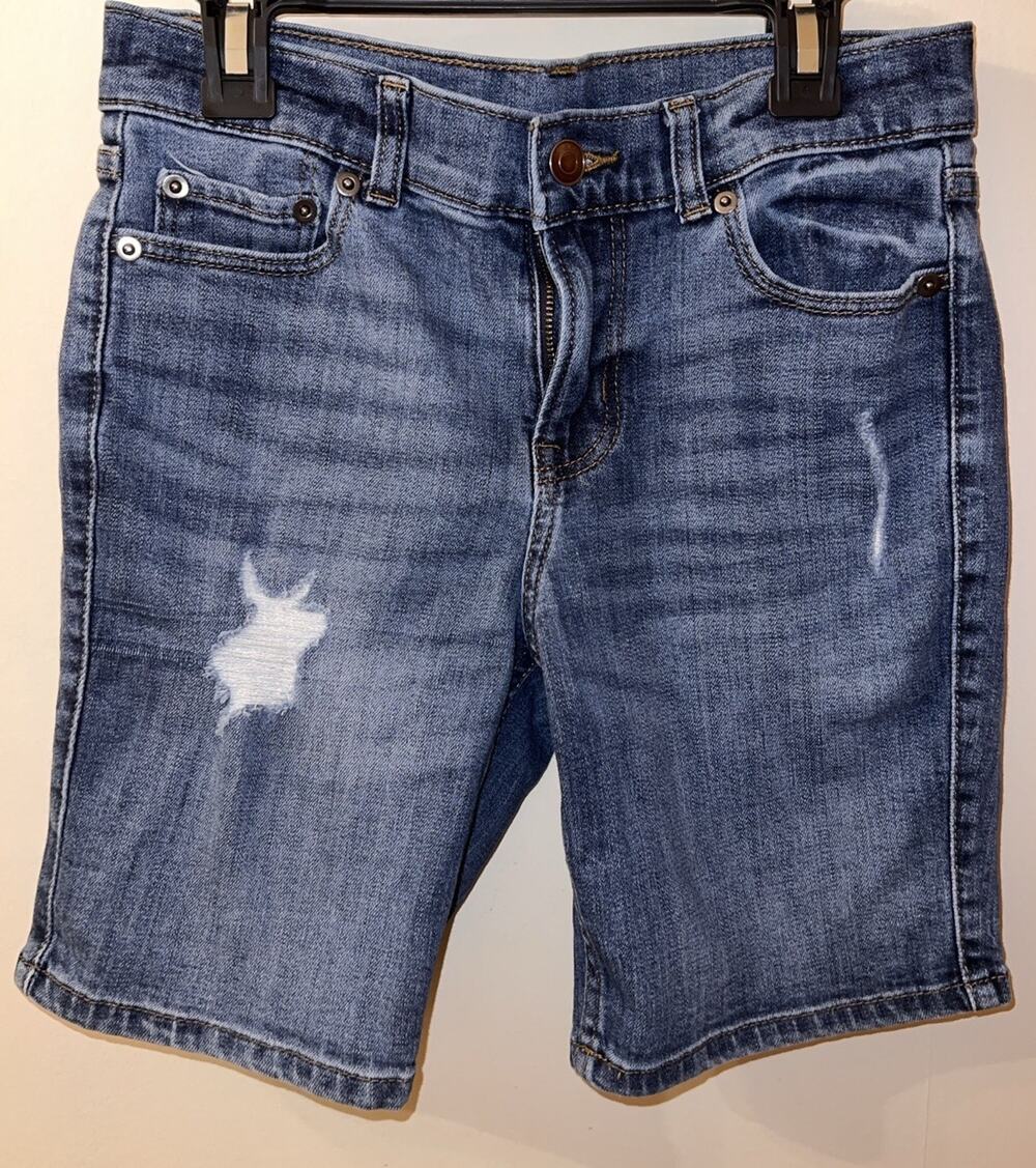 Girls Wonder Nation Size 12 Jean Shorts.